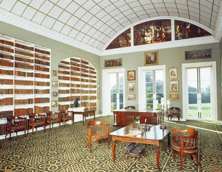Ansicht der Bibliothek, 1793